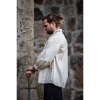 Produktbild Medeltida snörskjorta Arthur beige