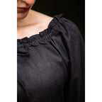 Produktbild Medeltida blus Edith svart