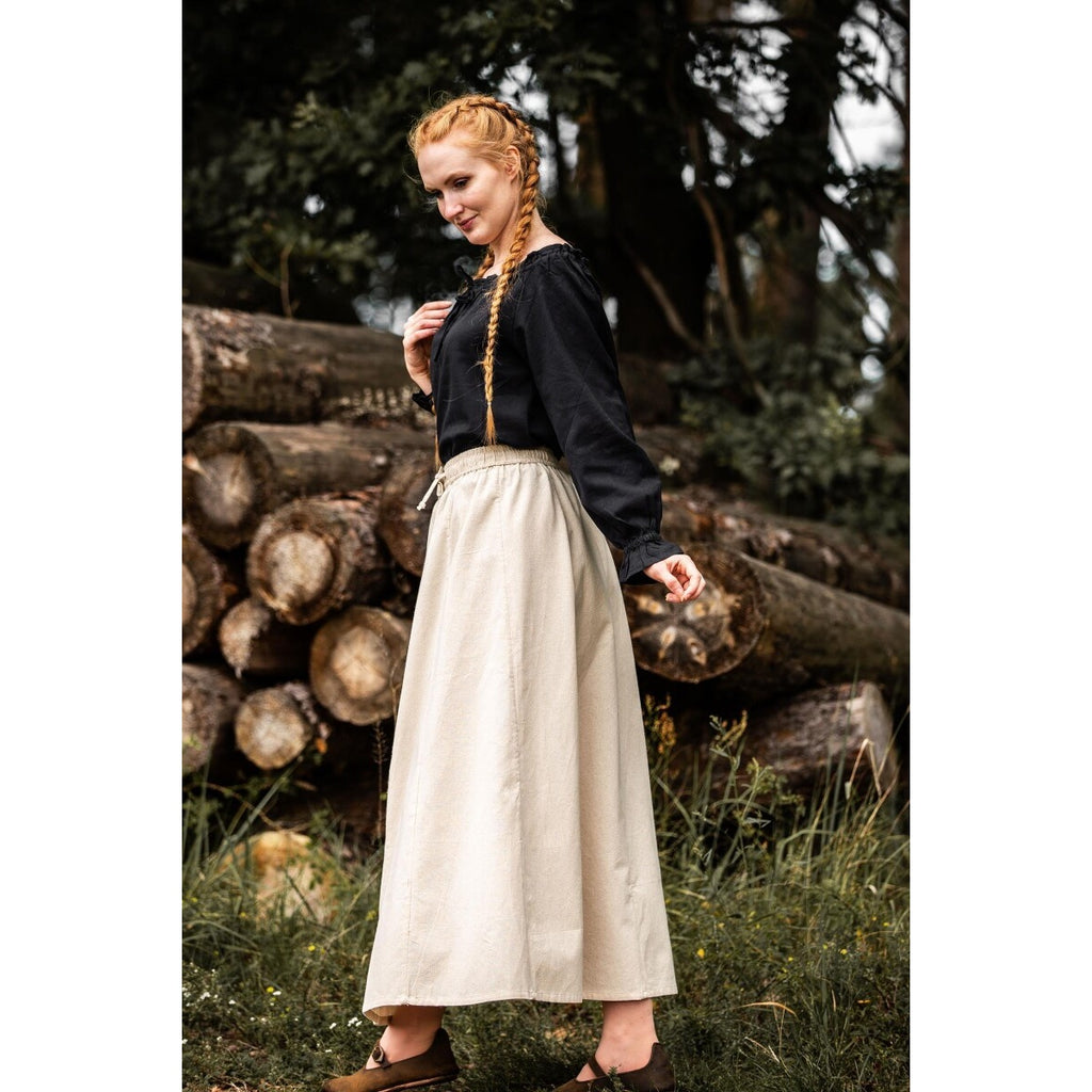 Produktbild Medeltida blus Edith svart