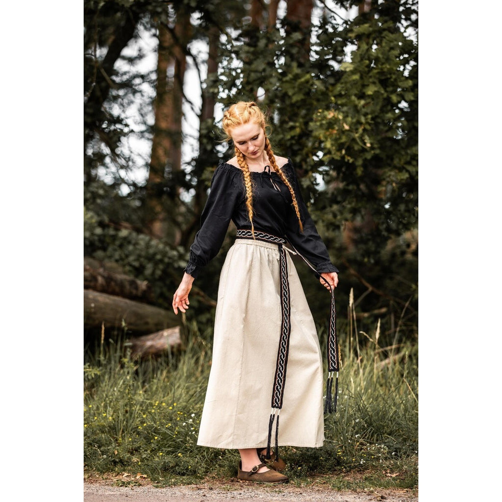Produktbild Medeltida blus Edith svart