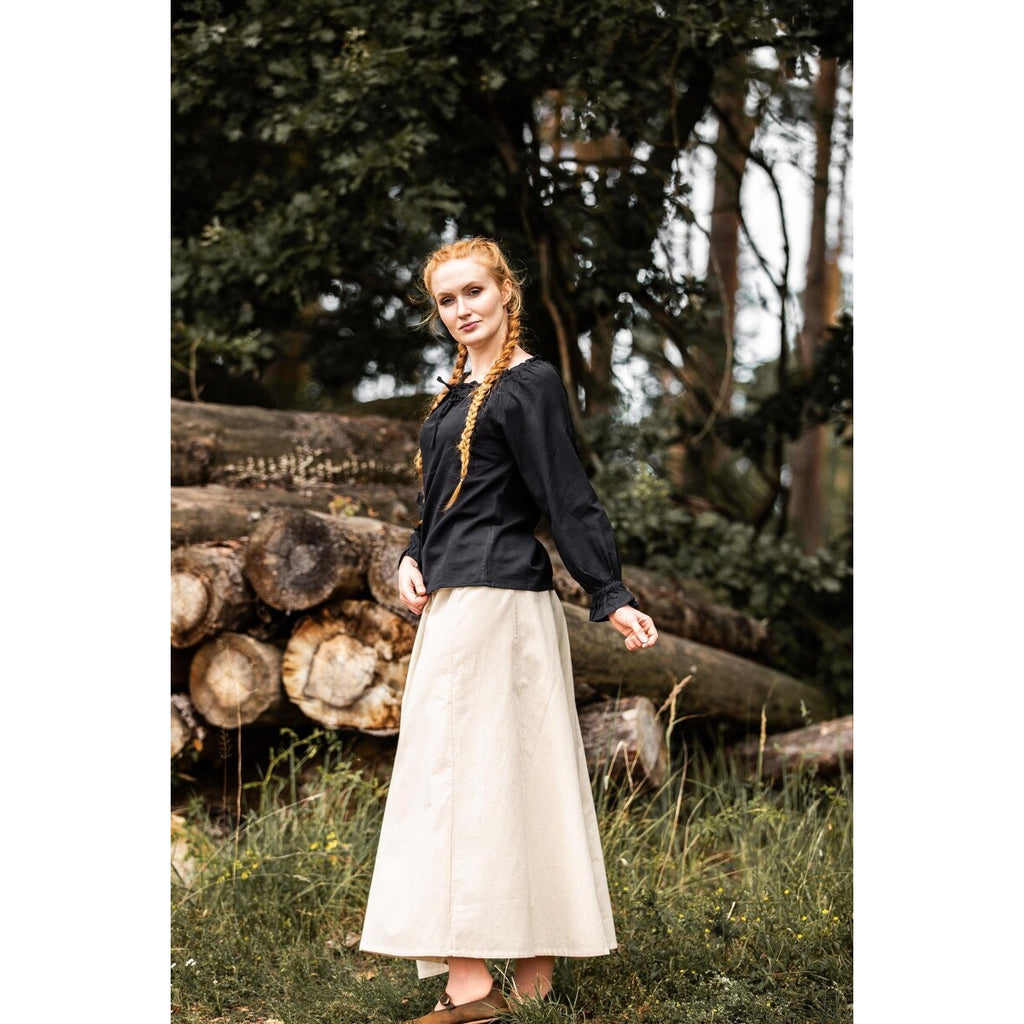 Produktbild Medeltida blus Edith svart