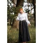 Produktbild Medeltida blus Edith vit