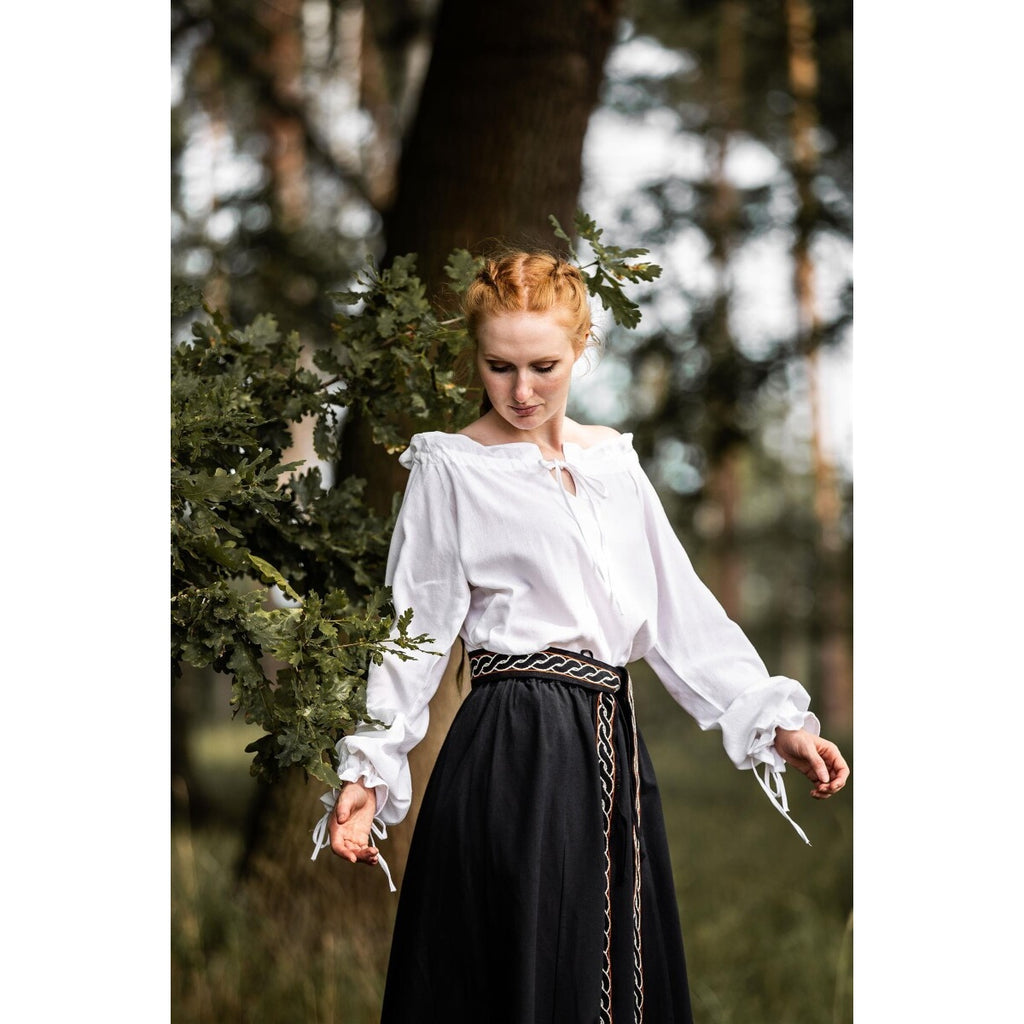 Produktbild Medeltida blus Edith vit