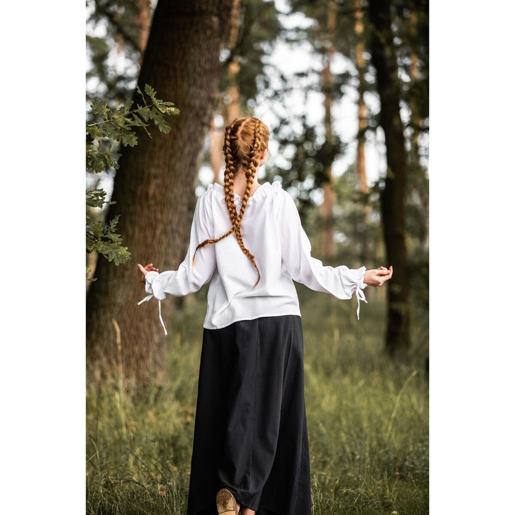 Produktbild Medeltida blus Edith vit