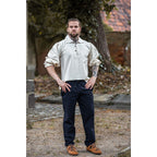 Produktbild Medeltida skjorta Ferdinand beige