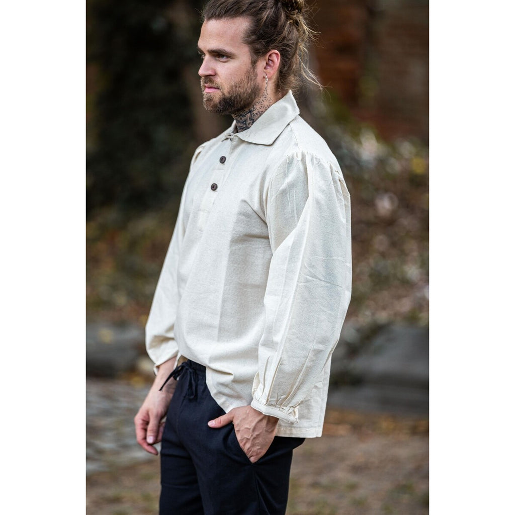 Produktbild Medeltida skjorta Ferdinand beige
