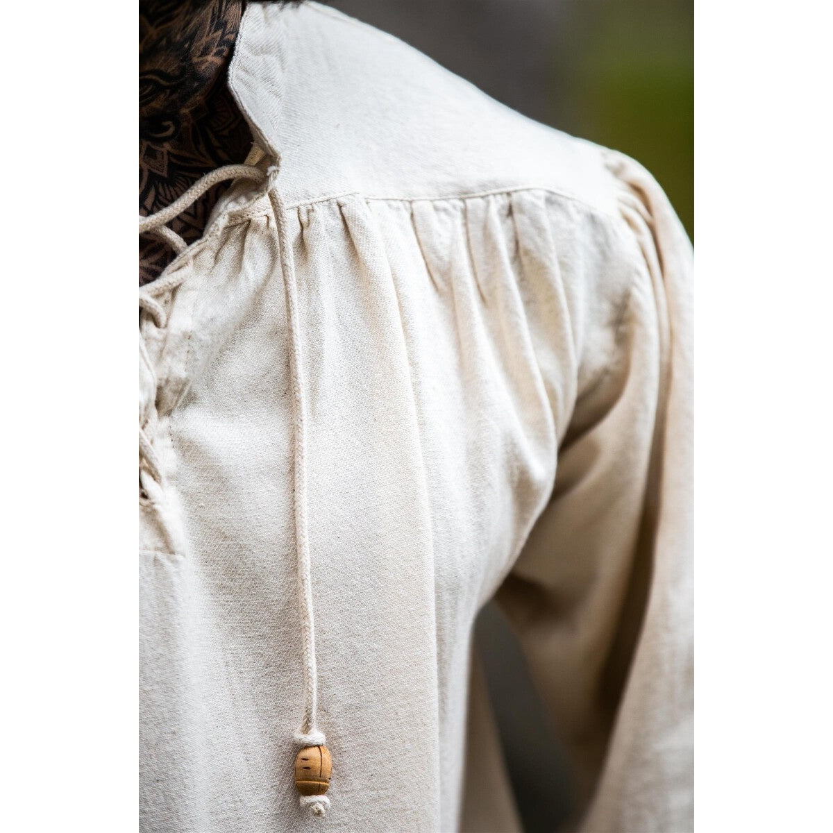 Produktbild Medeltida skjorta Leopold beige