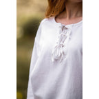 Produktbild Medeltida blus Tilda vit