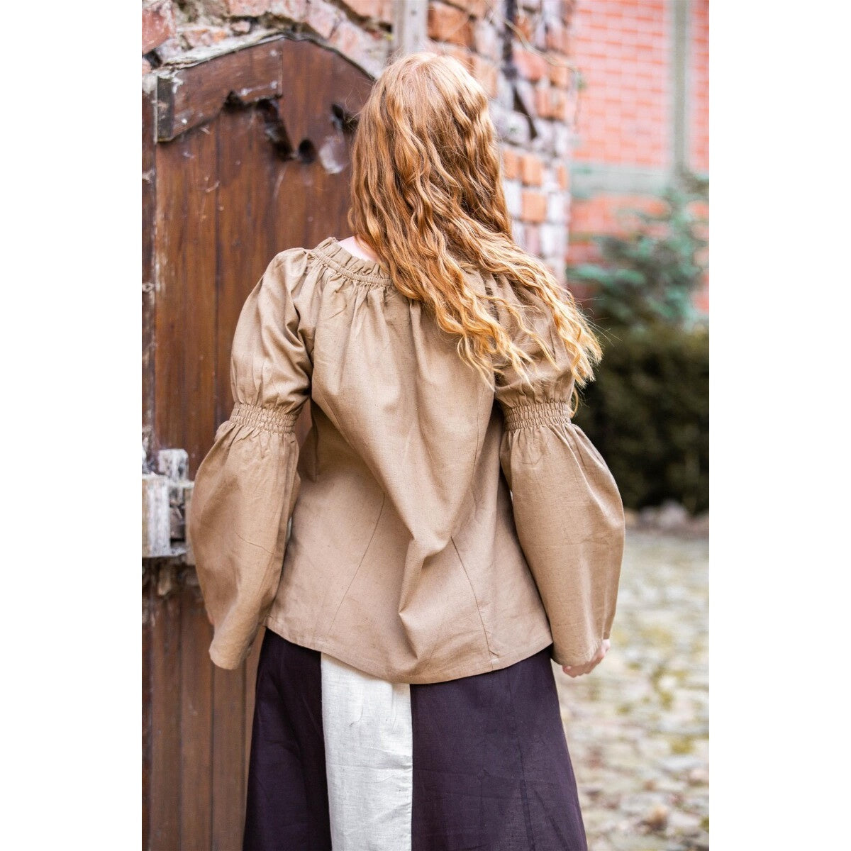 Produktbild Medeltida blus Coletta brun
