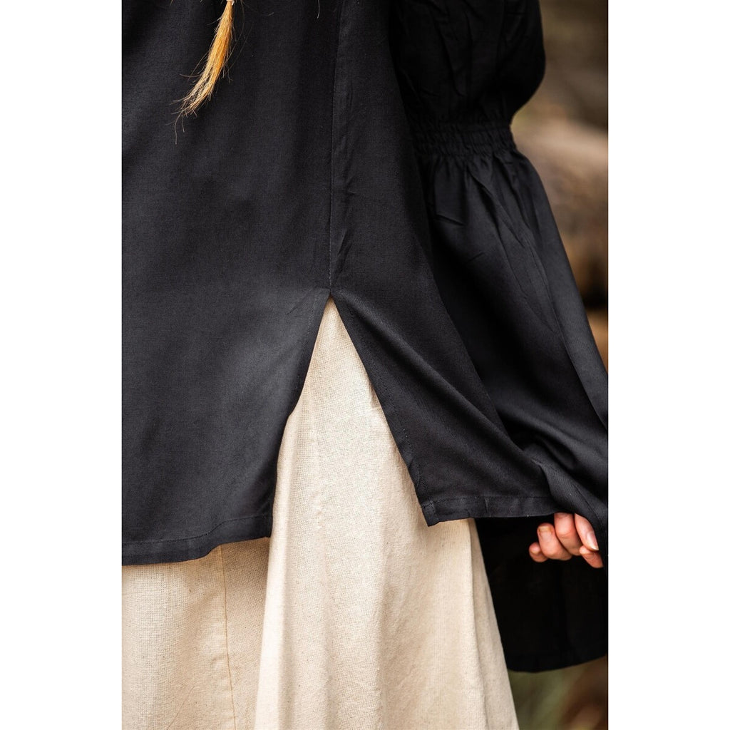 Produktbild Medeltida blus Emma svart