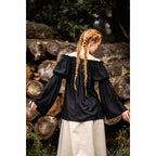 Produktbild Medeltida blus Emma svart