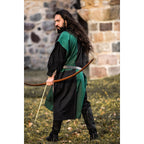 Produktbild Medeltida vapenrock svart-grön
