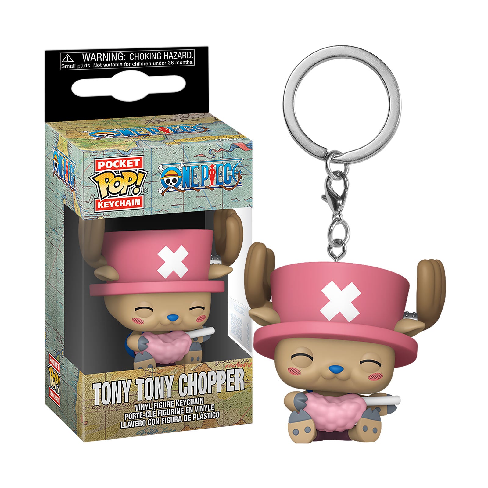 Produktbild One Piece - Chopper Funko Pop Nyckelring