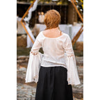 Produktbild Medeltida blus Carmen vit