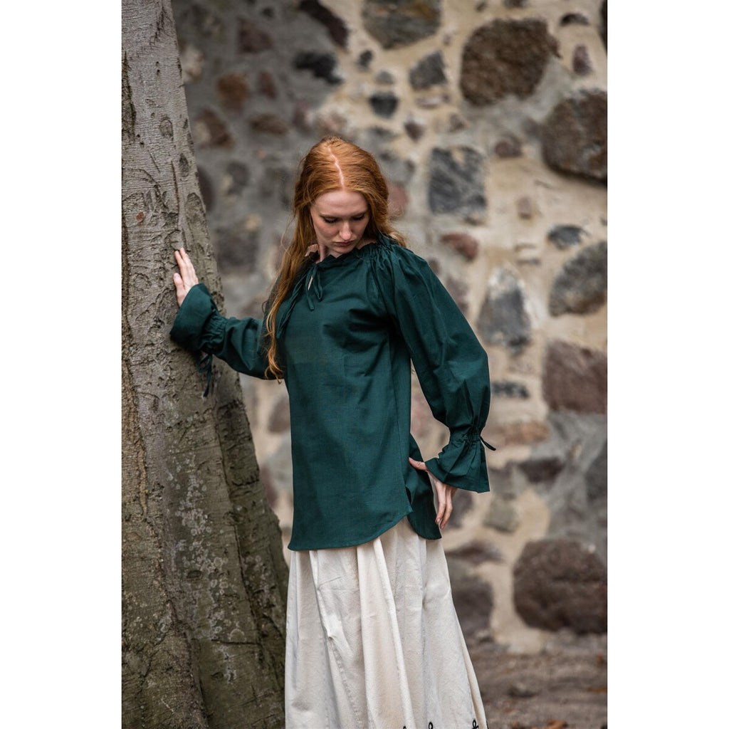 Produktbild Medeltida blus Morgan grön