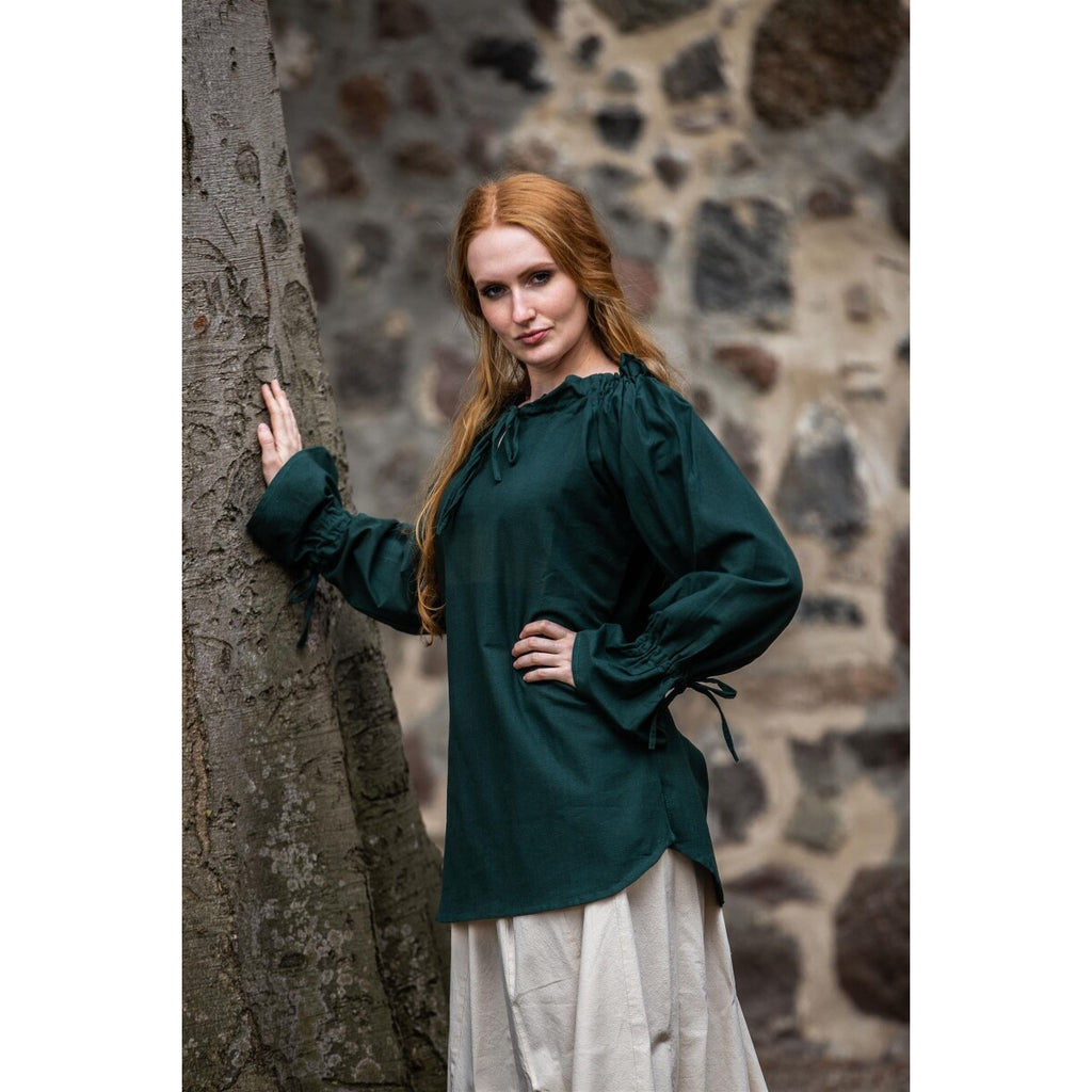 Produktbild Medeltida blus Morgan grön