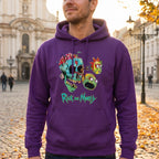 Produktbild Rick and Morty - Morty and Rick Face hoodie