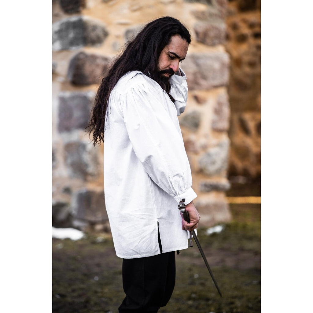 Produktbild Medeltida skjorta Ulrich vit