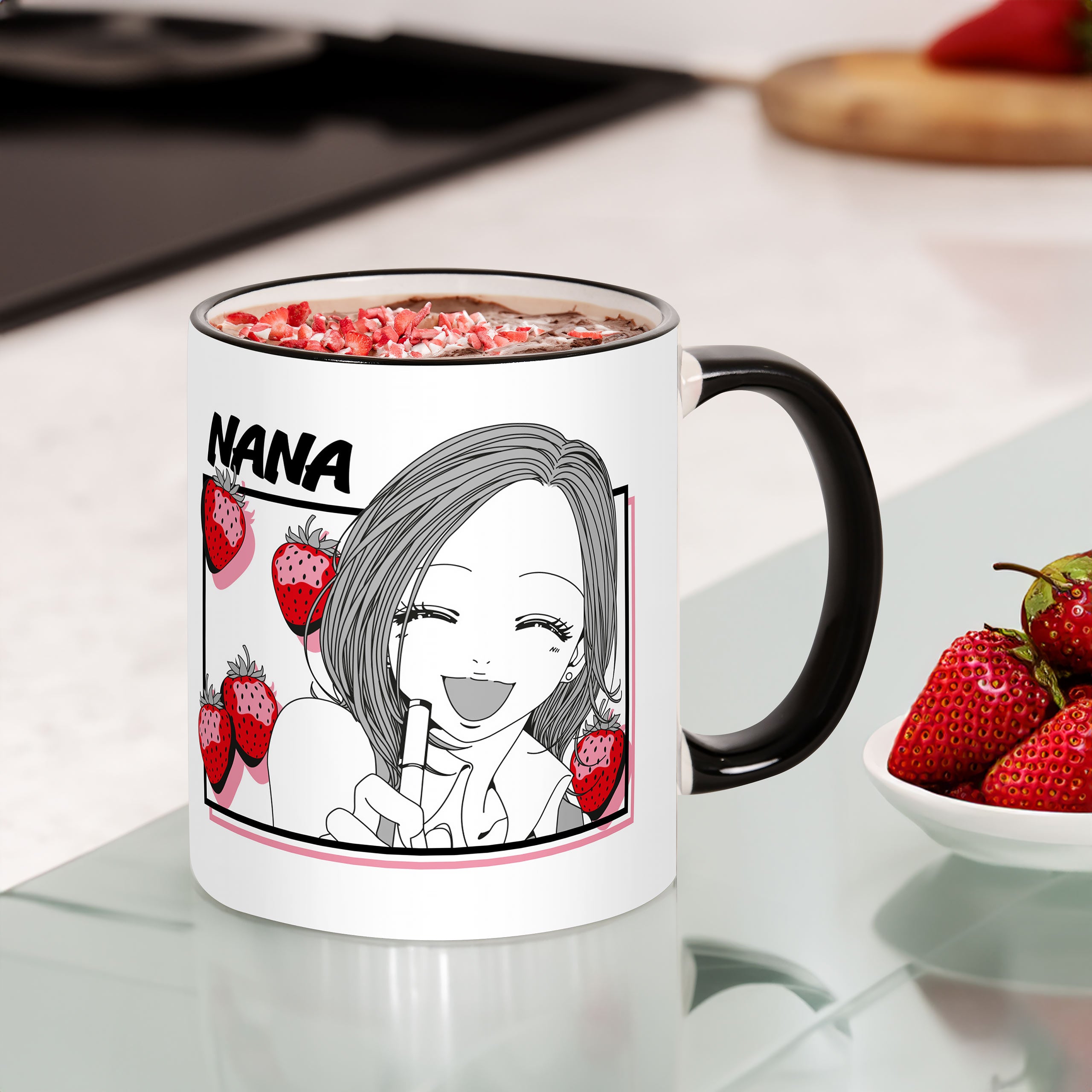 Produktbild Osaki och Hachi mugg för Nana-fans