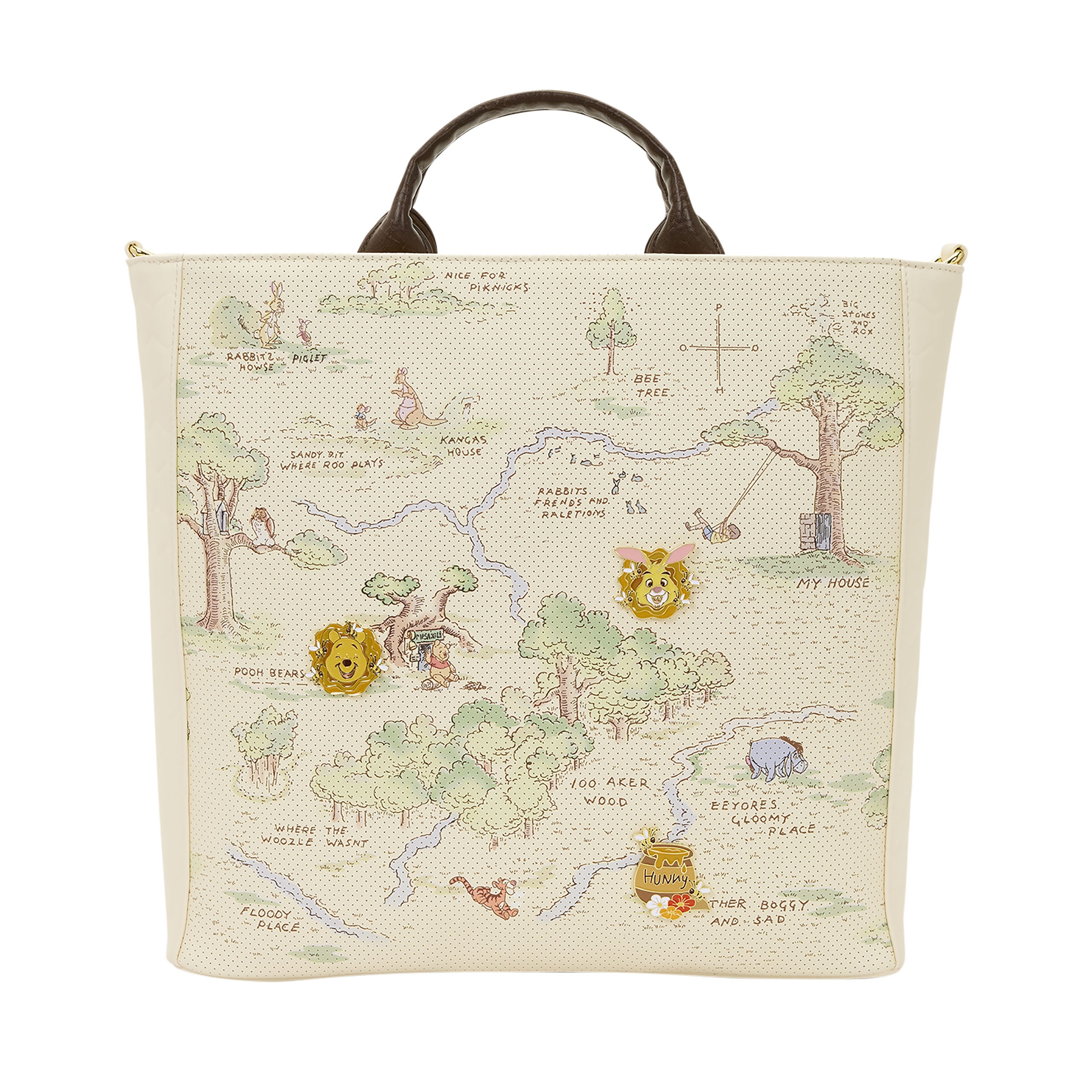 Produktbild Nalle Puh – Hundred Acre Wood crossbody-väska