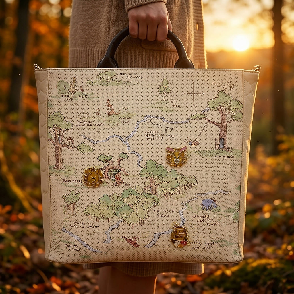 Produktbild Nalle Puh – Hundred Acre Wood crossbody-väska