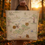 Produktbild Nalle Puh – Hundred Acre Wood crossbody-väska