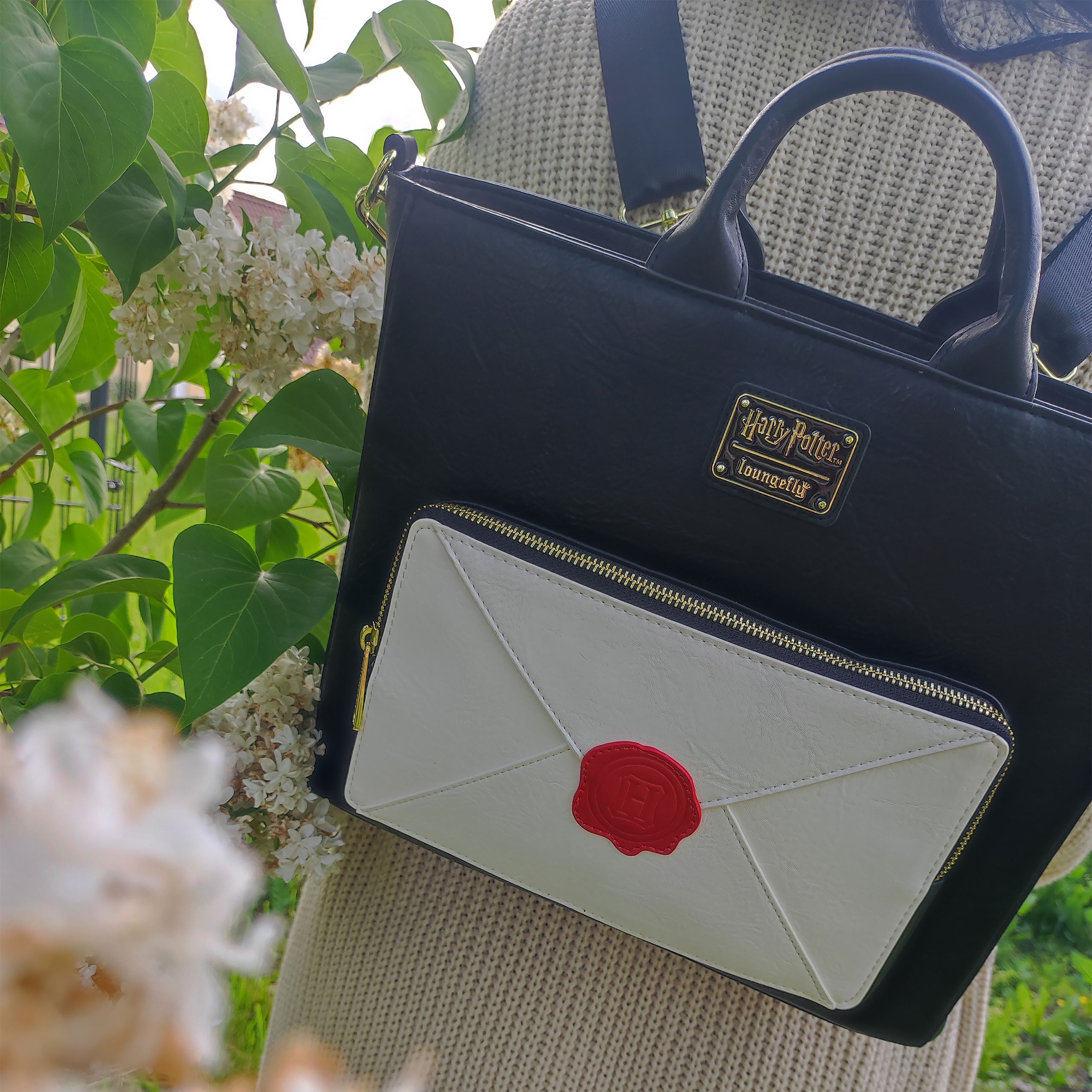 Produktbild Harry Potter - Hogwartsbrev 2-i-1 crossbody-väska