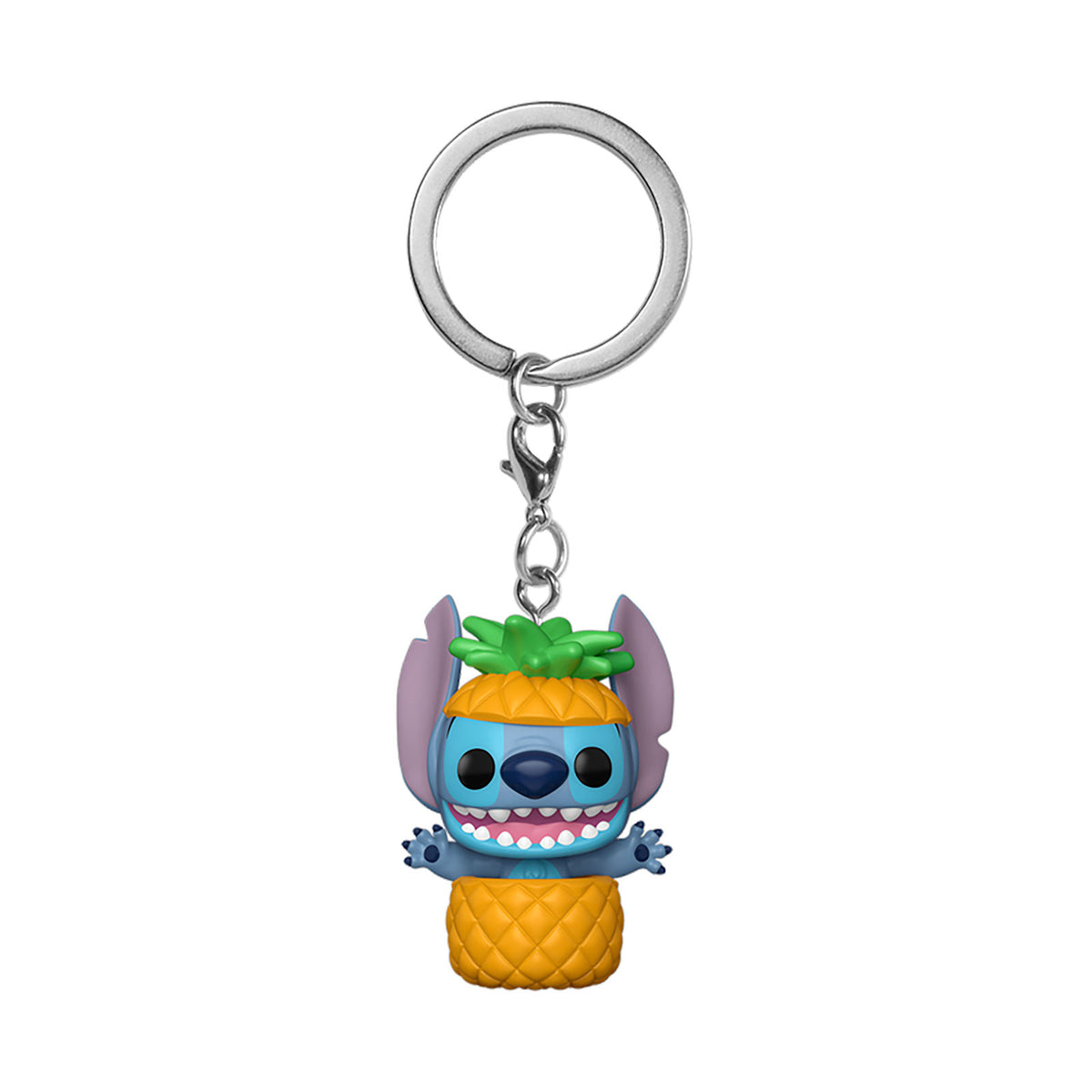 Produktbild Stitch i ananas Funko Pop-nyckelring - Lilo & Stitch