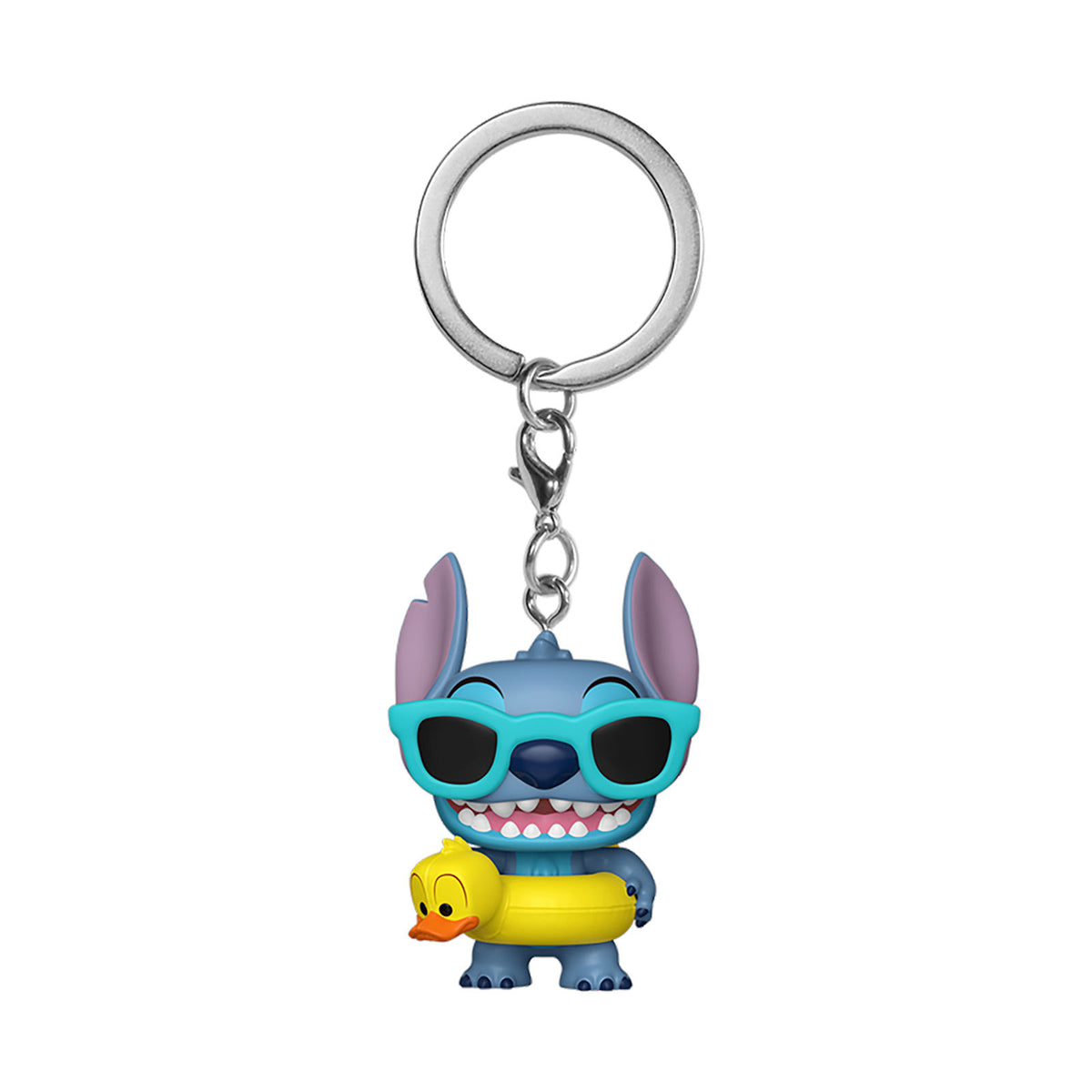 Produktbild Stitch i badring Funko Pop nyckelring - Lilo & Stitch