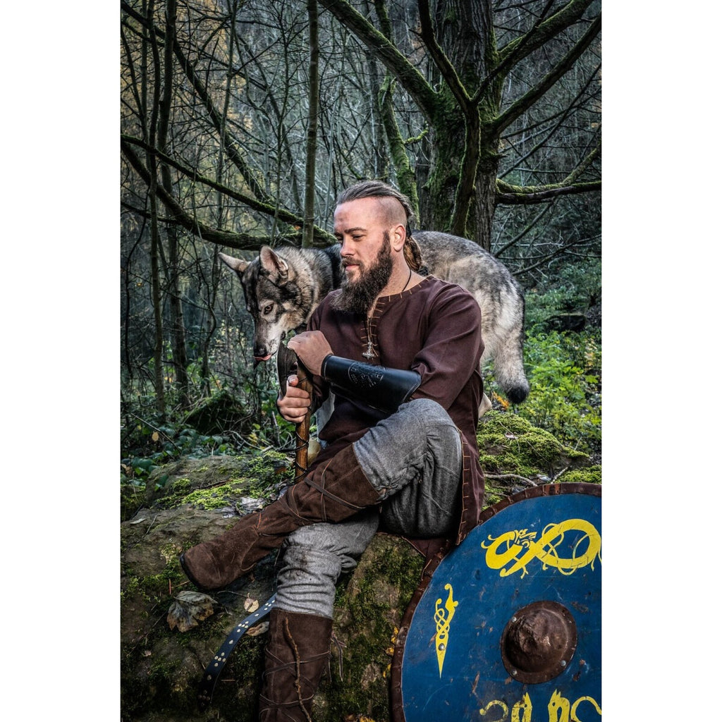 Product image Medieval Woolen Trousers Jorgen grey