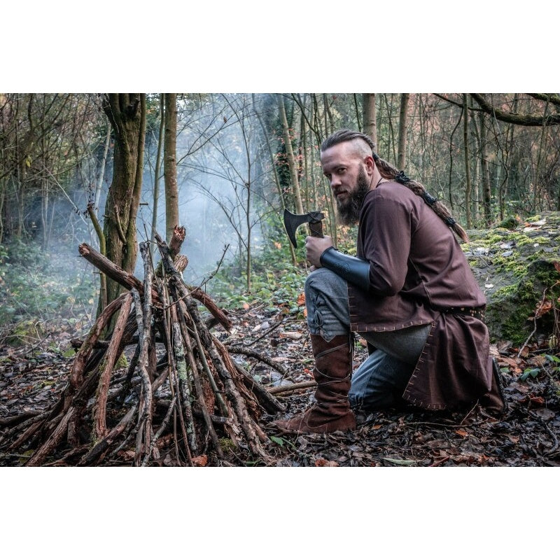 Product image Medieval Woolen Trousers Jorgen grey