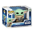 Produktbild Grogu med Mudhorn-bröstharnesk Funko Pop bobblehead-figur – Star Wars The Mandalorian and Grogu