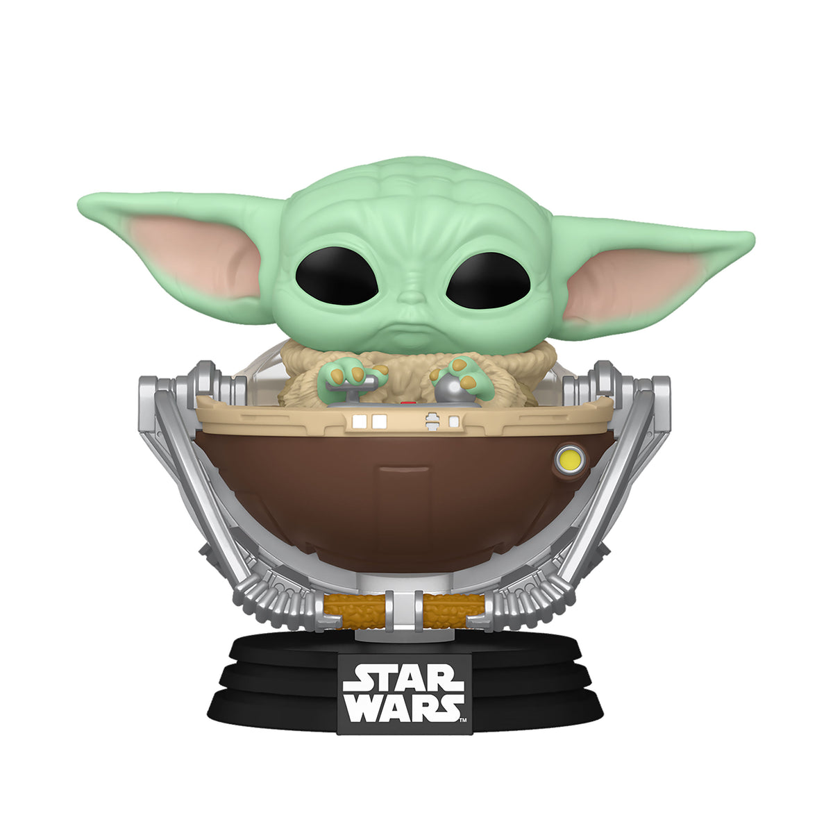Produktbild Grogu i vagn Funko Pop bobblehead-figur – Star Wars The Mandalorian and Grogu