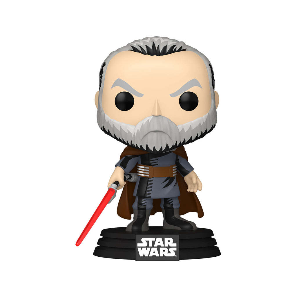 Produktbild Star Wars – Count Dooku Retro Funko Pop-figur med vickande huvud