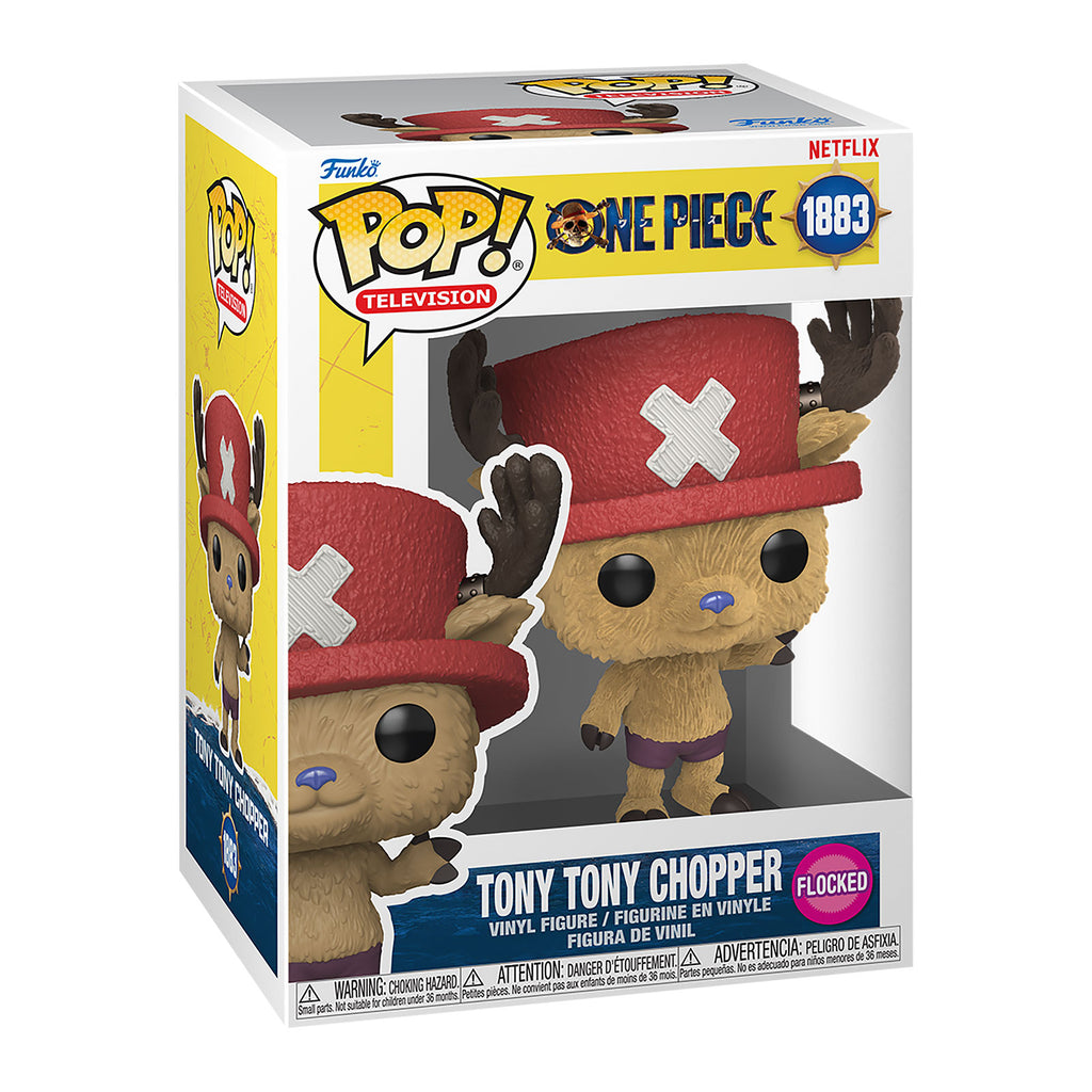 Produktbild One Piece Netflix - Chopper (Flocked) Funko Pop-figur