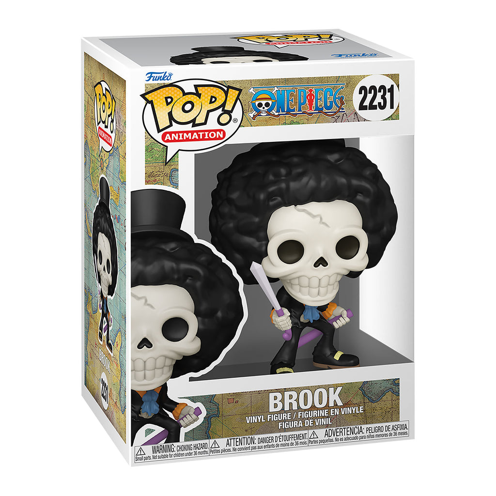 Produktbild One Piece – Brook med Soul Solid Funko Pop!-figur