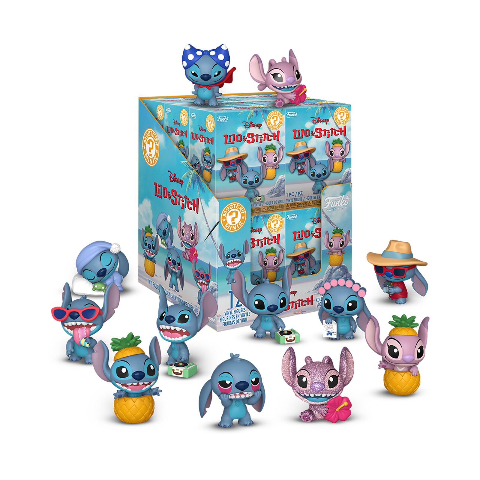 Produktbild Lilo & Stitch - Mystery Minis Funko Pop figurdisk E1093605