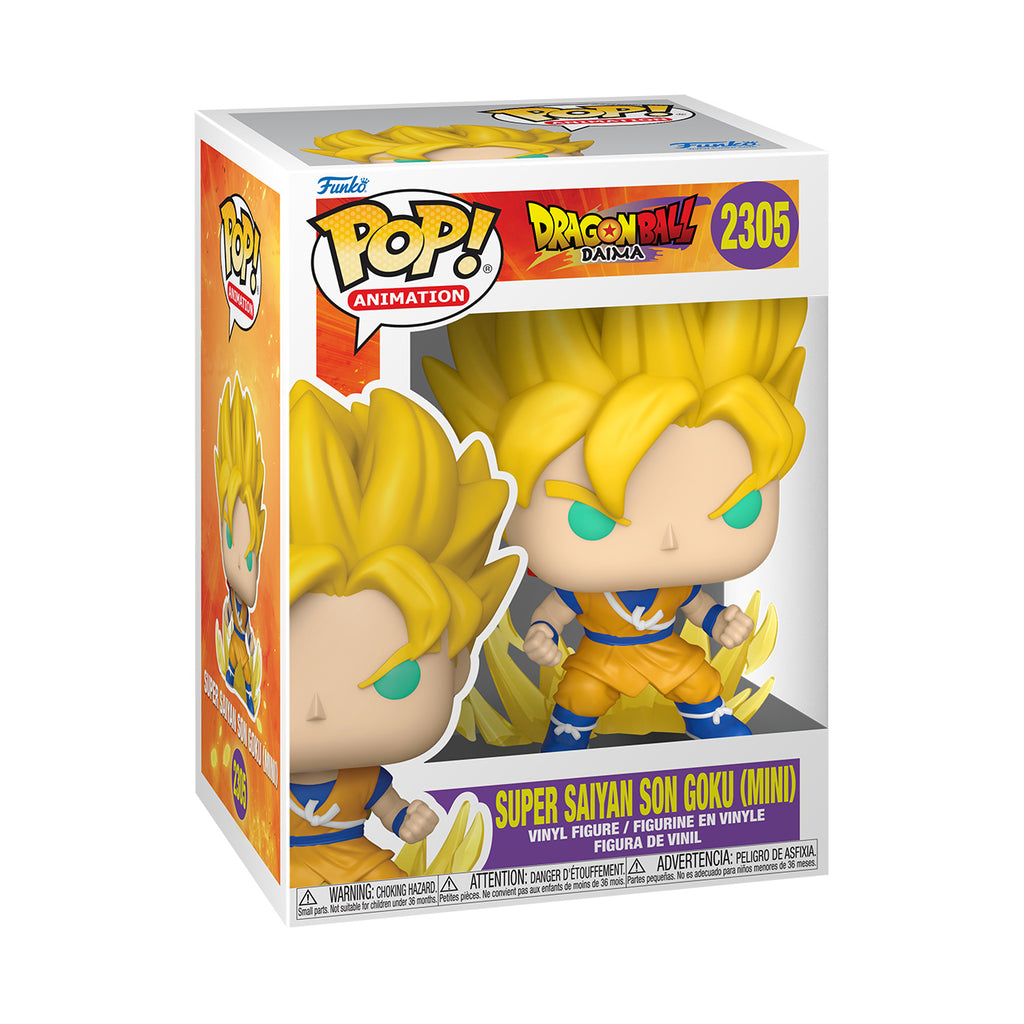 Produktbild Dragon Ball: Daima - Super Saiyan Son Goku (Mini) Funko Pop!-figur