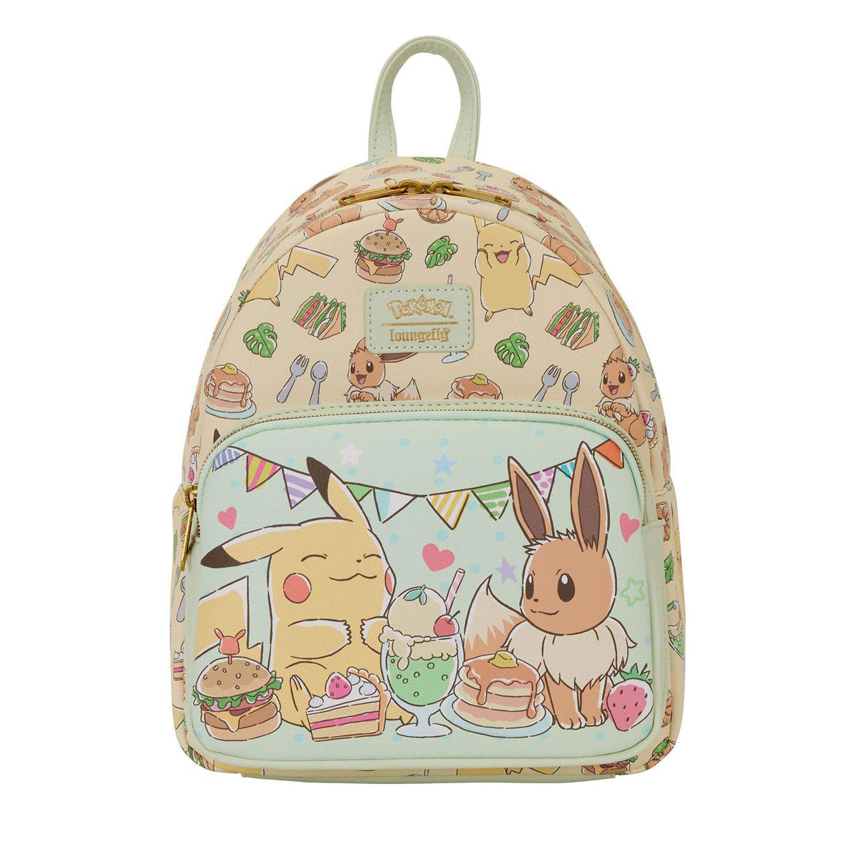 Produktbild Pokémon - Pikachu och Eevee Food Collection Mini-ryggsäck