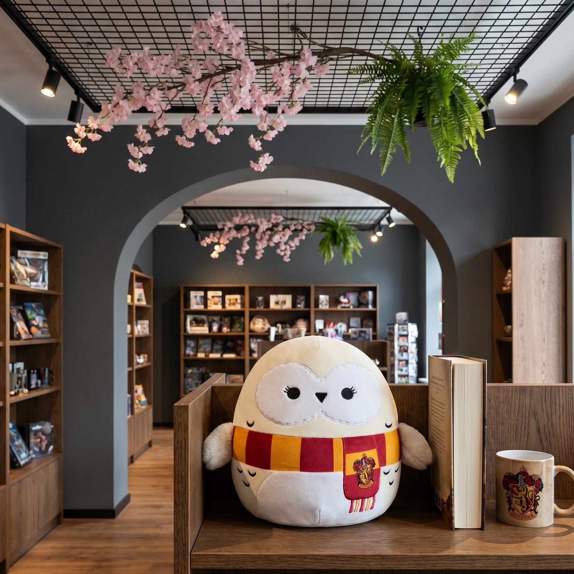Produktbild Harry Potter - Hedwig med Scarf Squishmallows Mjukisfigur