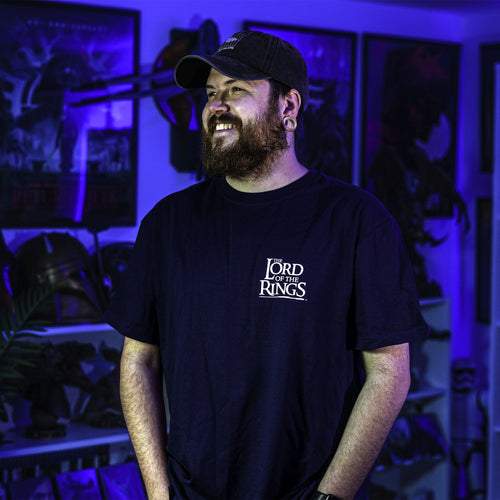 Produktbild Den Enda Ringen T-shirt blå - Sagan om Ringen