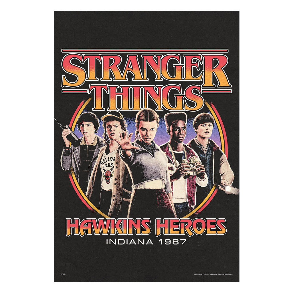 Produktbild Stranger Things - Hawkins Heroes-pussel