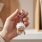 Produktbild One Piece - Monkey D. Luffy Gear 5 Funko Pop Nyckelring