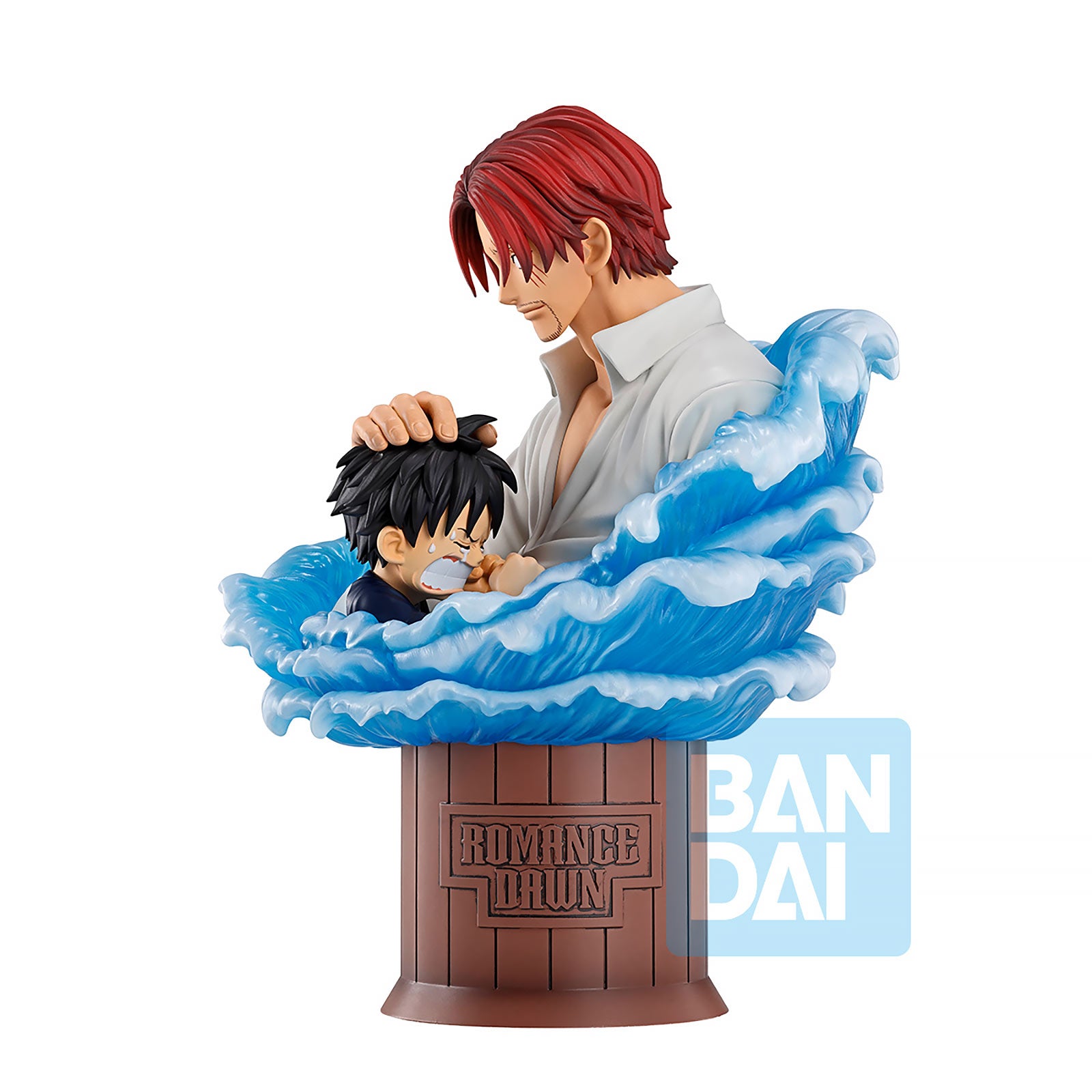 Produktbild One Piece - Shanks och Monkey D. Luffy Ichibansho figureset