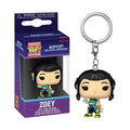 Produktbild KPop Demon Hunters - Zoey Funko Pop nyckelring
