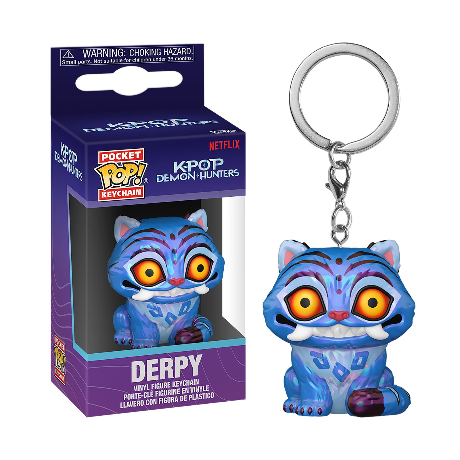 Produktbild KPop Demon Hunters - Derpy Funko Pop-nyckelring