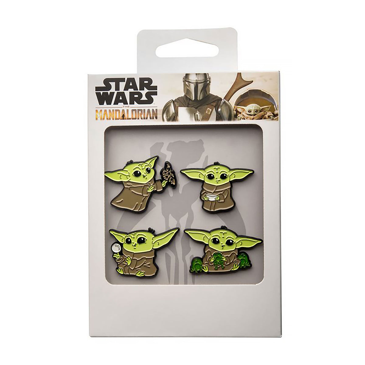 Produktbild Grogu Moods pins-set 4-pack - Star Wars The Mandalorian