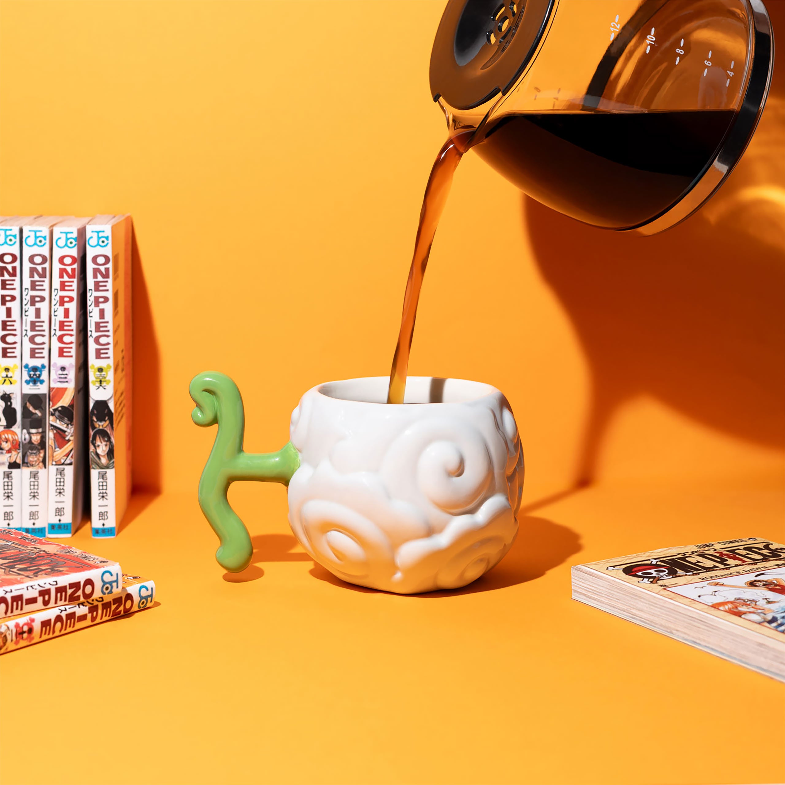 Produktbild One Piece - Smoke Smoke Djävulsfrukt 3D-mugg