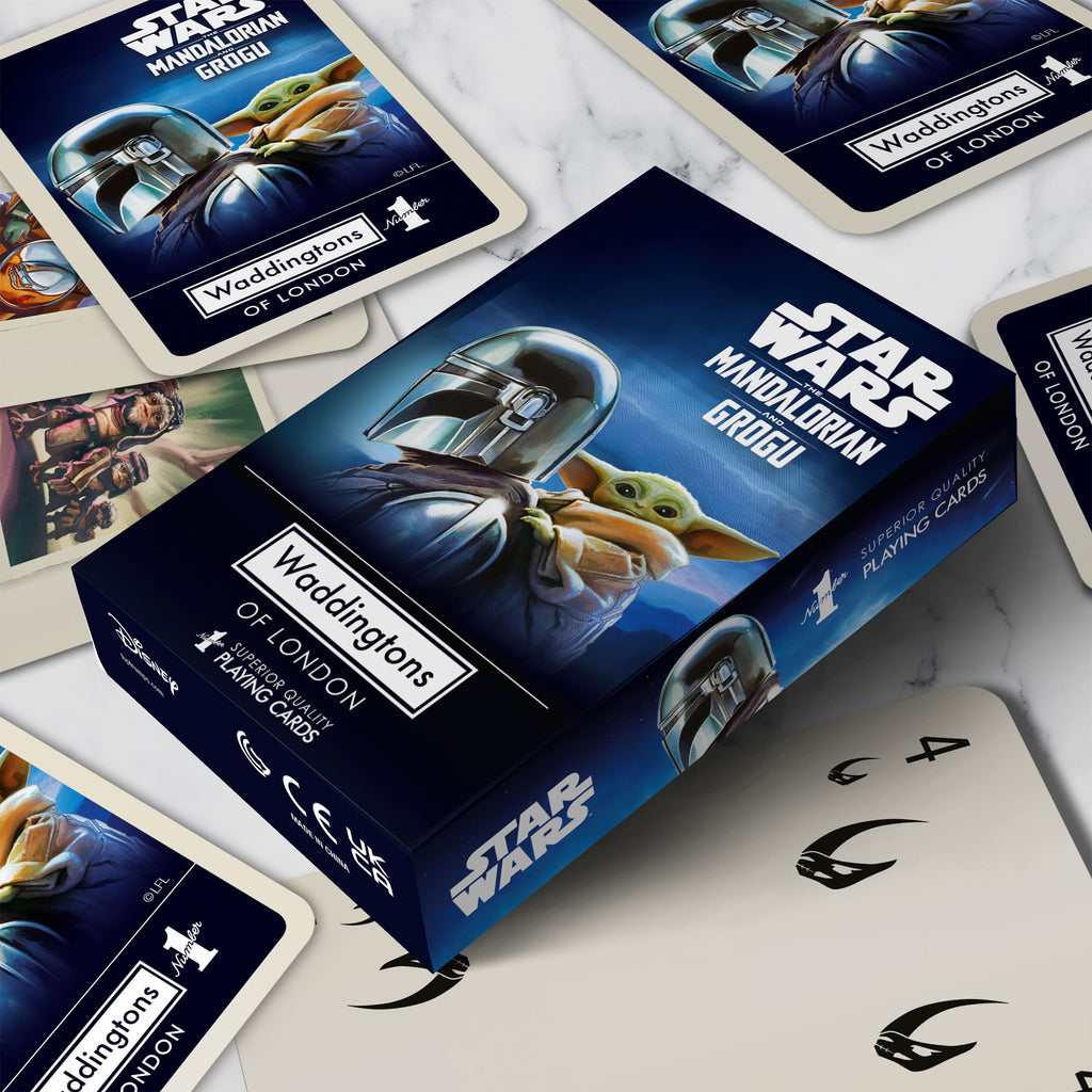 Produktbild Mandalorian och Grogu spelkort - Star Wars The Mandalorian