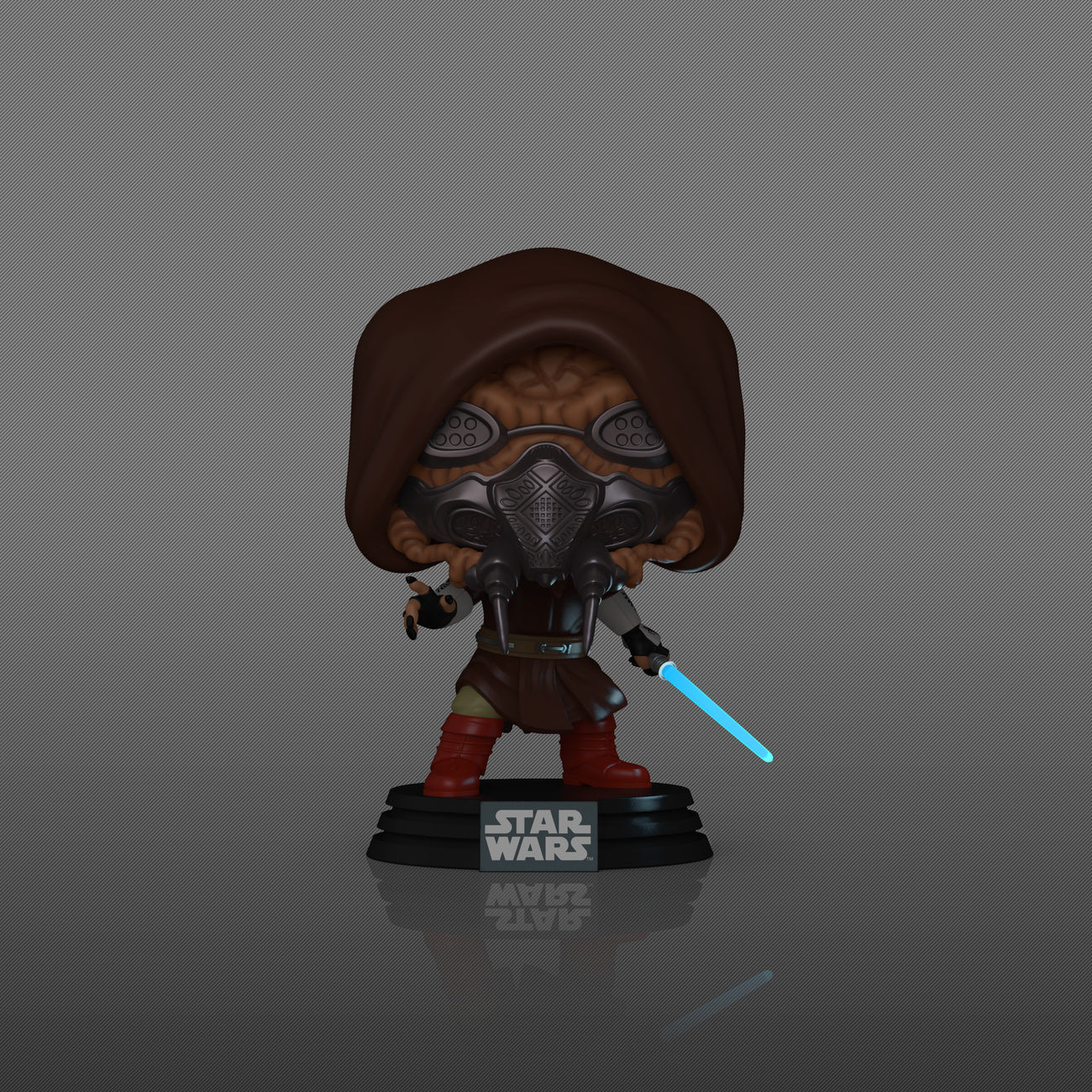 Produktbild Star Wars – Plo Koon Glow in the Dark Funko Pop-figur med vippande huvud